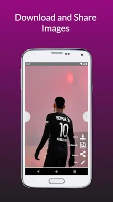 Neymar Wallpapers HD, Keyboard android App screenshot 4