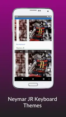 Neymar Wallpapers HD, Keyboard android App screenshot 5