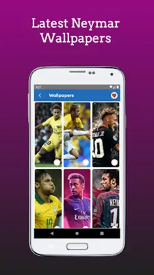 Neymar Wallpapers HD, Keyboard android App screenshot 6